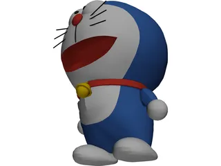 Doraemon 3D Model