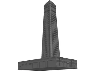 Foshay Tower, Minneapolis 3D Model