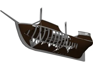 Shipwreck 3D Model