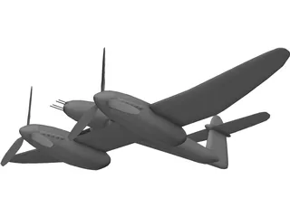 Westland Whirlwind  3D Model