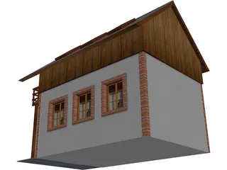 Weekender House 3D Model