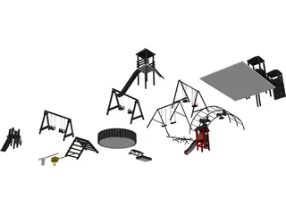 Playground 3D Model