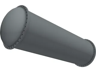 Tubular Heat Exchanger 3D Model