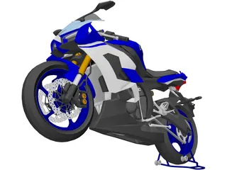 Yamaha YZF-R6 3D Model