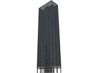 Seagram Tower 3D Model