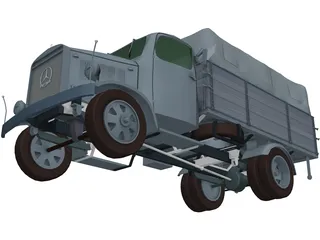 Mercedes-Benz Truck 3D Model