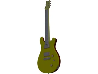 Daves Guitar 3D Model