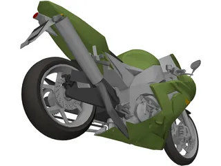 Kawasaki Ninja 3D Model