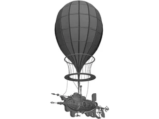 Airship 3D Model