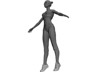 Woman 3D Model