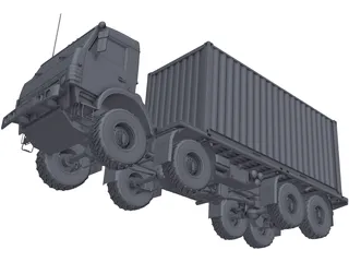 Kamaz 63501 8x8 3D Model