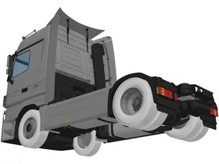 Mercedes-Benz Actros 8144 3D Model