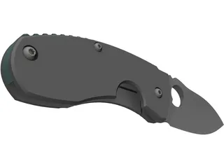 Pocket Knife 3D Model