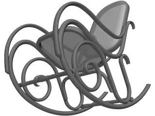 Rocking Chair 3D Model