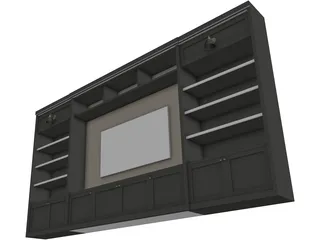 TV Unit 3D Model
