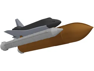 Space Shuttle 3D Model