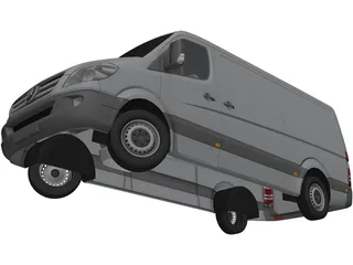 Mercedes-Benz Sprinter 3D Model