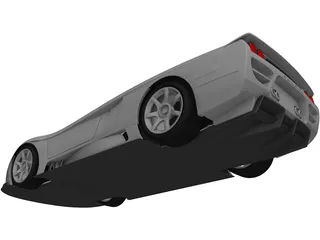 Saleen S7 TT (2007) 3D Model