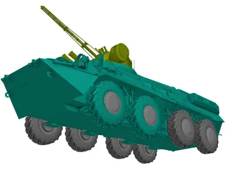 BTR-3E1 3D Model