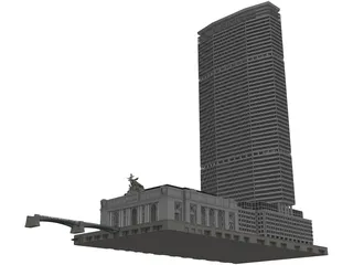 Metlife Tower 3D Model