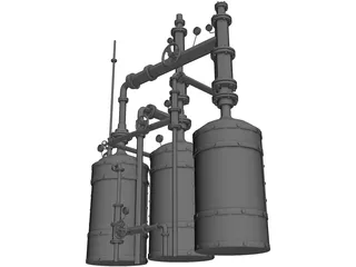 Brewery 3D Model