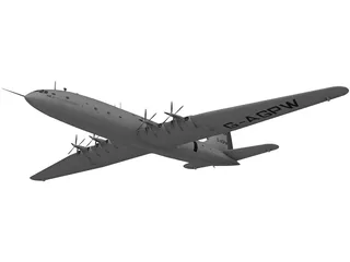 Bristol Brabazon 3D Model