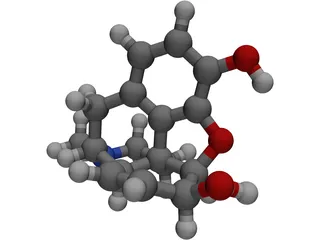 Morphine 3D Model