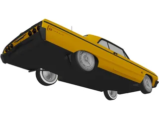 Chevrolet Impala SS 2-Doors (1964) 3D Model