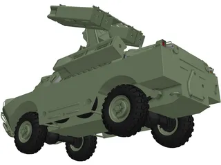 SA-9 Gaskin 3D Model