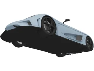 Koenigsegg Regera 3D Model