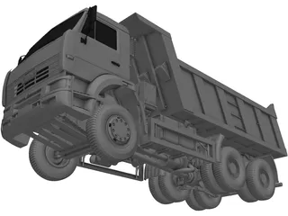 Kamaz 5240 3D Model