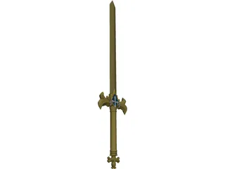 Osmanthus Sword 3D Model