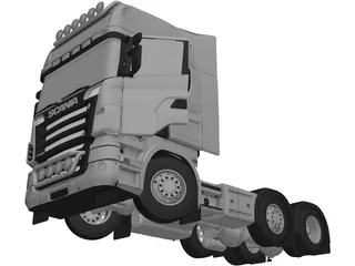 Scania R620 3D Model