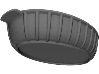 Ceramic Baking Dish 3D Model