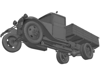 Gaz AA 3D Model