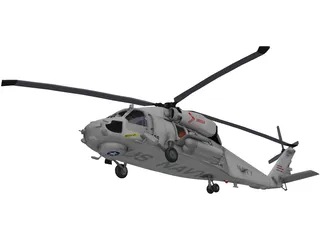 Sikorsky SH-60 Seahawk 3D Model