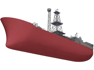 FPSO Noble Seillean 3D Model