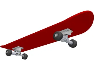 Skateboard 3D Model