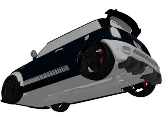 Mini Cooper R56 Widebody 3D Model