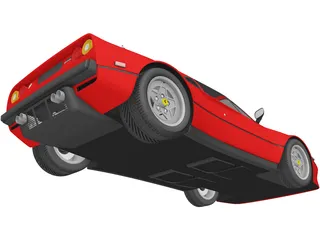 Ferrari 308 GTB GTS (1975) 3D Model