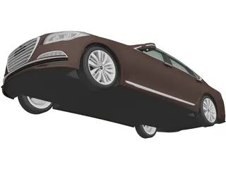 Hyundai Genesis G380 (2014) 3D Model