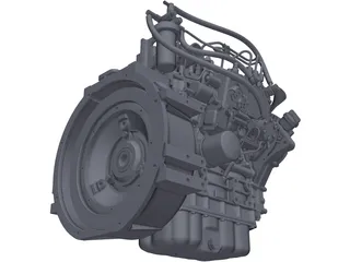 Yanmar 3TNV70 3D Model