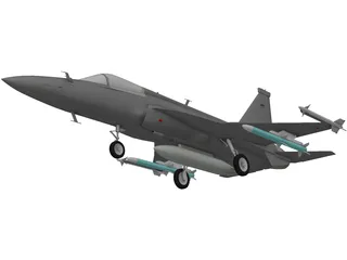 PAC JF-17 Thunder 3D Model