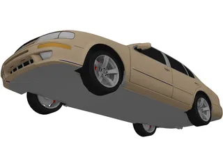 Nissan Maxima GLE (1998) 3D Model