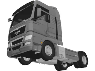 MAN LKW 3D Model