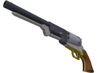 Colt Walker 3D Model