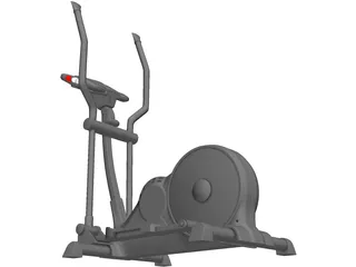 Treadmill Kettler 3D Model