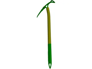 Ice Axe 3D Model