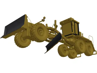 Grader GS-2501 3D Model