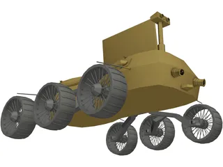 Rover Chandrayaan 3D Model